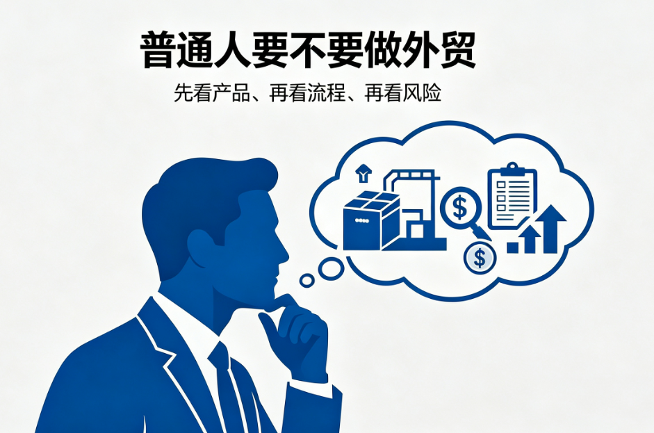 普通人要不要做外贸？我只劝退一种人