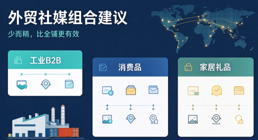 外贸做海外社媒，千万别6个平台一起冲！